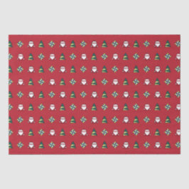 Papel De Seda Cranberry Origami Christmas