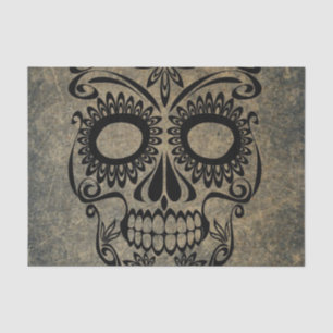 Papel De Seda Crânio