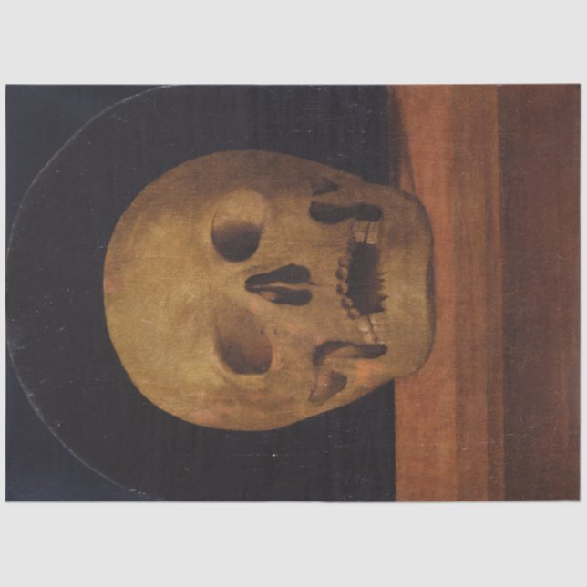 Papel De Seda Crânio humano (por Mariotto Albertinelli) (Frente )