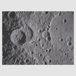 Papel De Seda Crateras Lunares da Artemis II