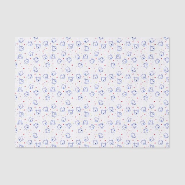 Papel De Seda Crayon Cuties Westin Tissue Paper (Frente )