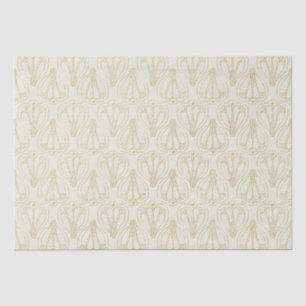 Papel De Seda Cream Art Deco