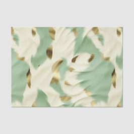 Papel De Seda Cream Cowhide Verde