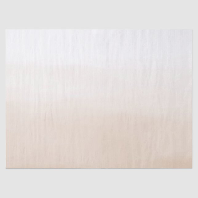 Papel De Seda Cream Peach Ombre (Frente )