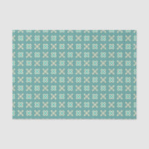 Creme Turquoise Ocidental Disumível Aqua Geo