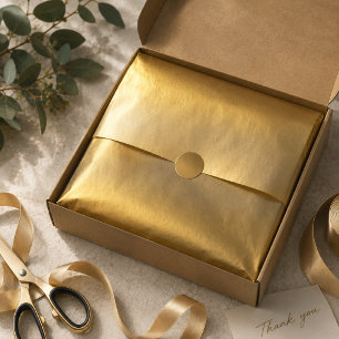 Papel De Seda Crepúsculo de Ouro