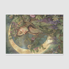 Papel De Seda Crescent Moon Ostara