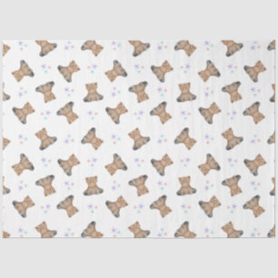 Papel De Seda Crianças Cachorros, Vaca, Barnyard, Aniversário