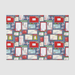 Papel De Seda Crianças Cartas aos Papais noeis no Natal