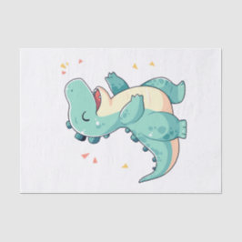 Papel De Seda Crianças Dino Mite! Dinossauro Cinto Aniversário T