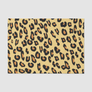 Papel De Seda Criar seu próprio teste padrão da pele do leopar