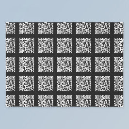 Papel De Seda Criar um Padrão de Código QR em Título | Cor editá