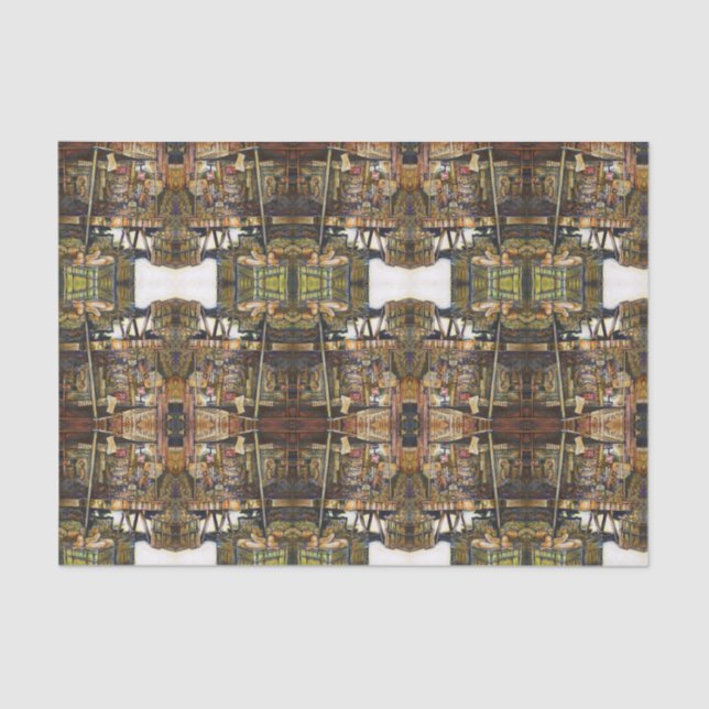 Papel De Seda Criatividade vislumbra tudo mais brilho (Frente )