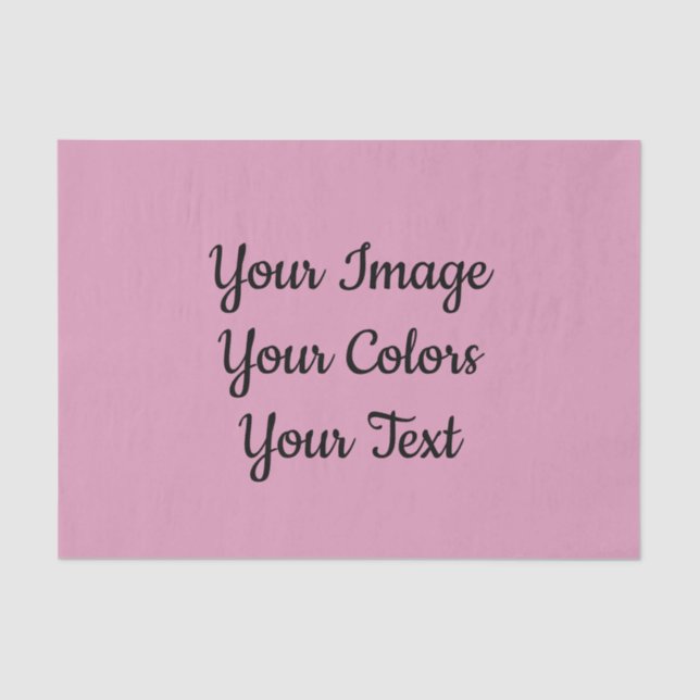 Papel De Seda Crie o Seu Próprio (Frente )