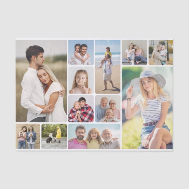 Papel De Seda Crie Os Seus Próprios Cantos Redondos 12 Colagem F (Frente )