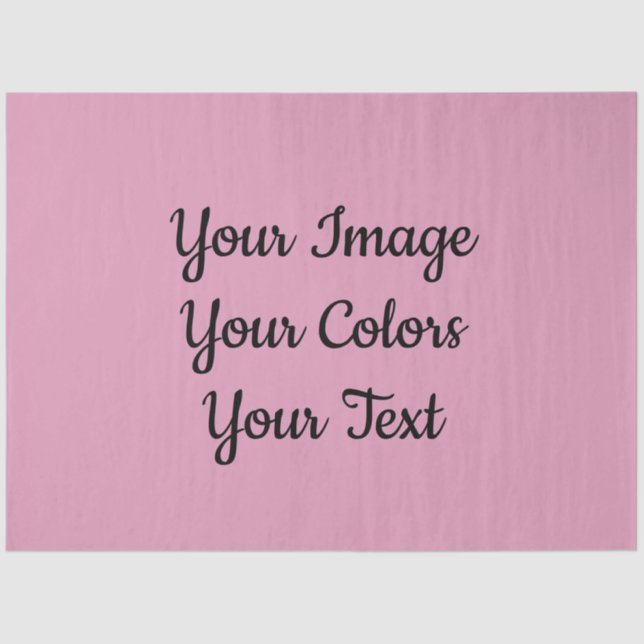 Papel De Seda Crie seu (Frente )