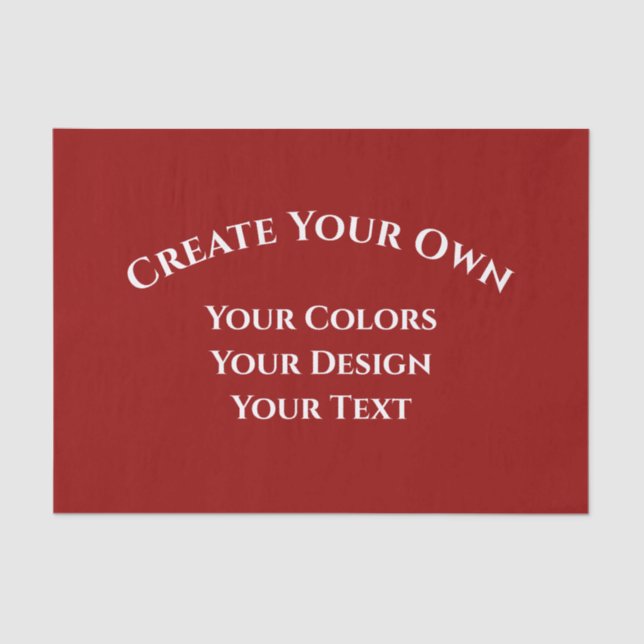 Papel De Seda Crie seu (Frente )