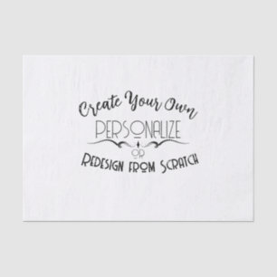 Papel De Seda Crie seu