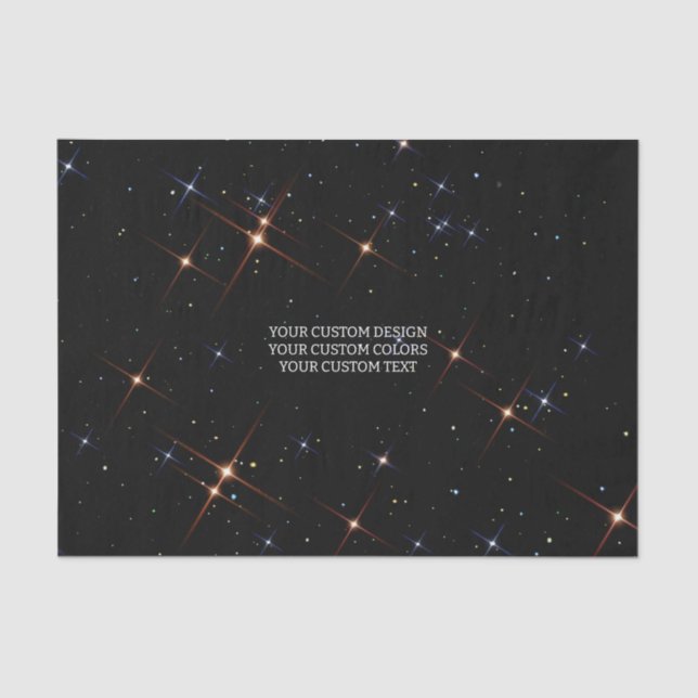 Papel De Seda Crie seu personalizado personalizado (Frente )