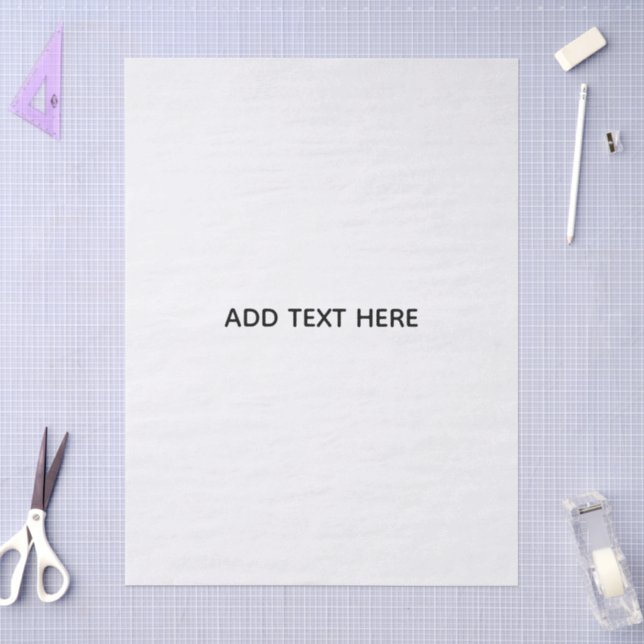 Papel De Seda Crie seu próprio branco (Arte )