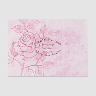 Papel De Seda Crie seu próprio personalizado