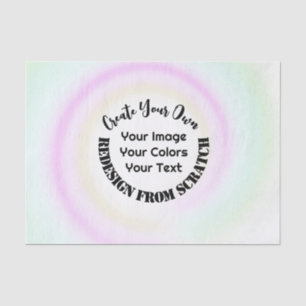 Papel De Seda Crie seu próprio personalizado