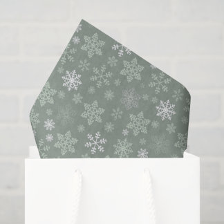 Papel De Seda Crie Seus Próprios Flocos de Neve Clássicos