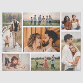 Papel De Seda Crie sua própria colagem de fotos 7