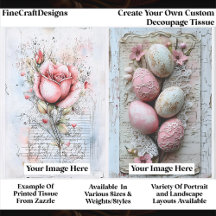 Crie Sua Própria Decoupagem de Retrato Personaliza