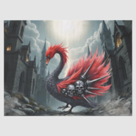 Papel De Seda Crimson Cathedral Swan.