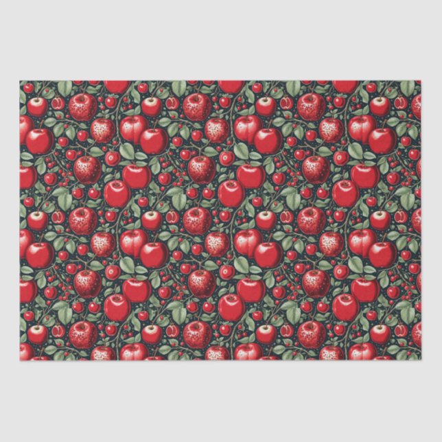 Papel De Seda Crimson Orchard (Frente )
