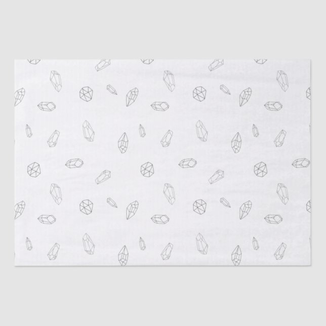 Papel De Seda Cristais de cura (Frente )