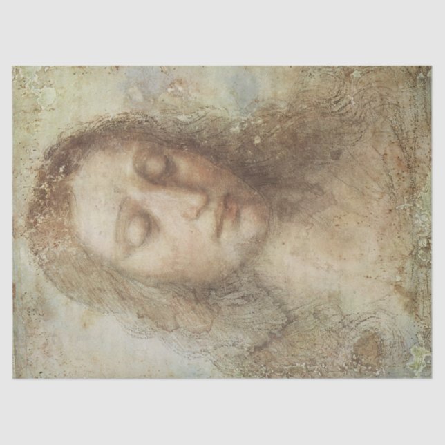 Papel De Seda Cristo (Cristianismo) (Leonardo da Vinci) (Frente )