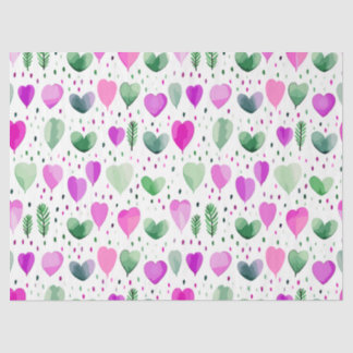 Papel De Seda Crocus Large Hearts 2