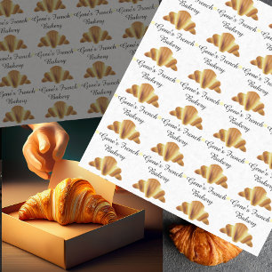 Papel De Seda Croissant Bakery