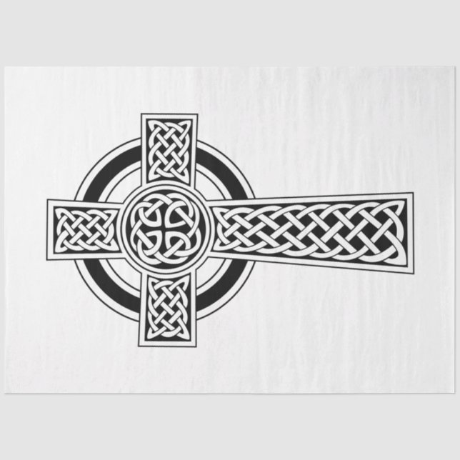 Papel De Seda Cruz Celta (Frente )