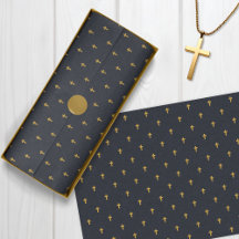 Cruzes - Mostarda Faux Dourada no Grafite