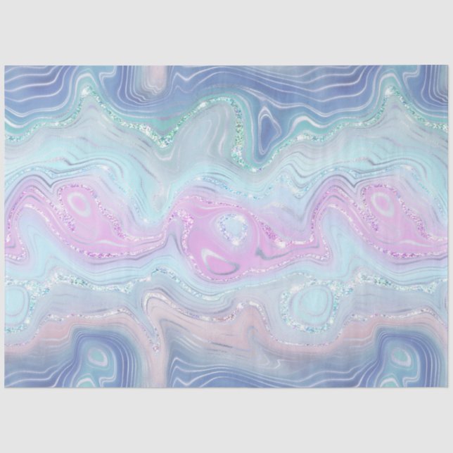 Papel De Seda Crystal Strata Series Design 5 (Frente )