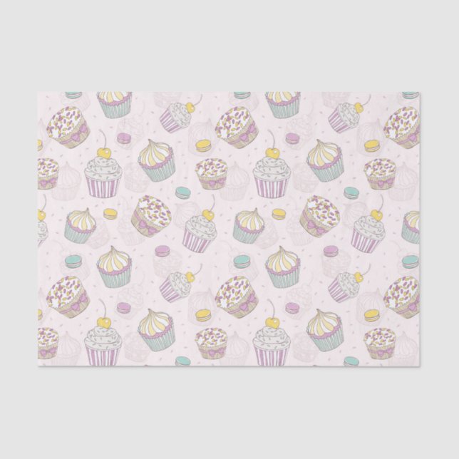 Papel De Seda Cupcakes (Frente )