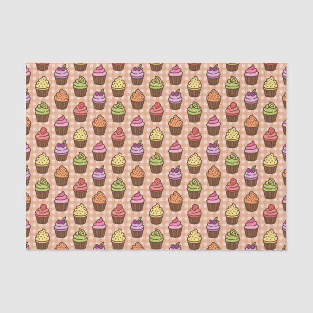 Papel De Seda Cupcakes (Frente )