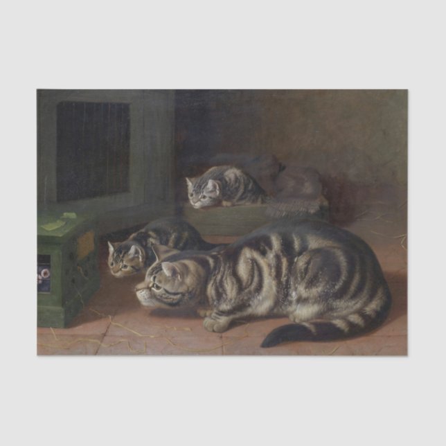 Papel De Seda Curiosidade de Horatio Henry Couldery (Frente )