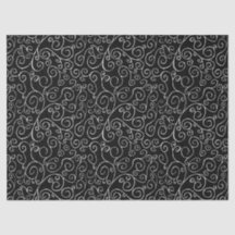 Curvas de Rolagem Brancas em Preto