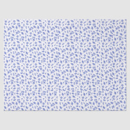 Papel De Seda Cute Blue and White Floral