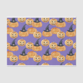 PAPEL DE SEDA CUTE HALLOWEEN JACK O LANTERNS PUMPKINS