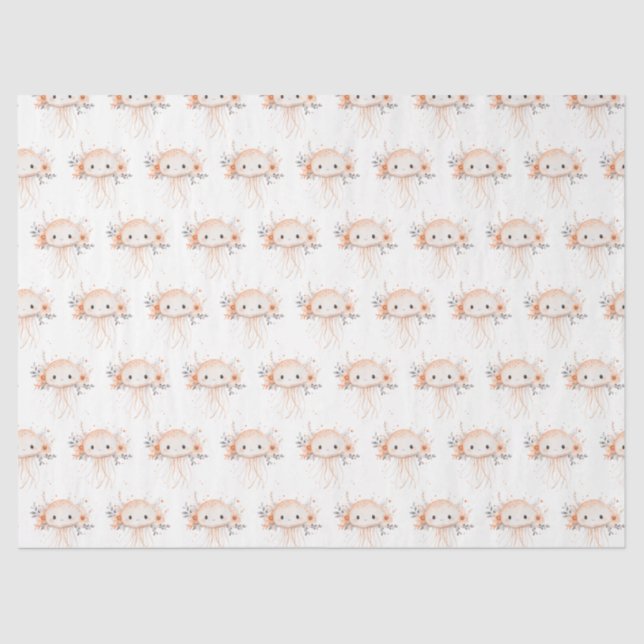 Papel De Seda Cute Jellyfish (Frente )