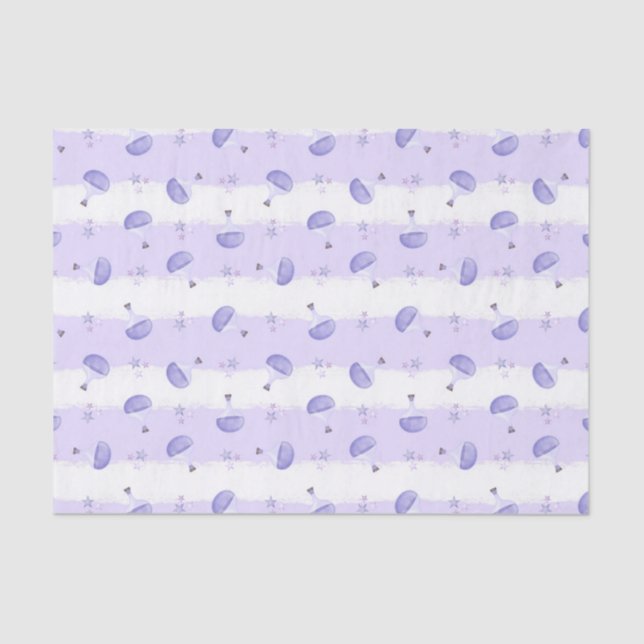 Papel De Seda Cuz Pastel Purple Kids Halloween (Frente )