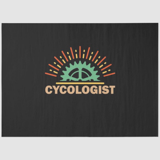 Papel De Seda Cycologist Art (Frente )