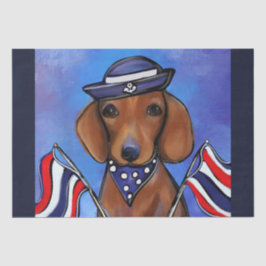 Papel De Seda Dachshund