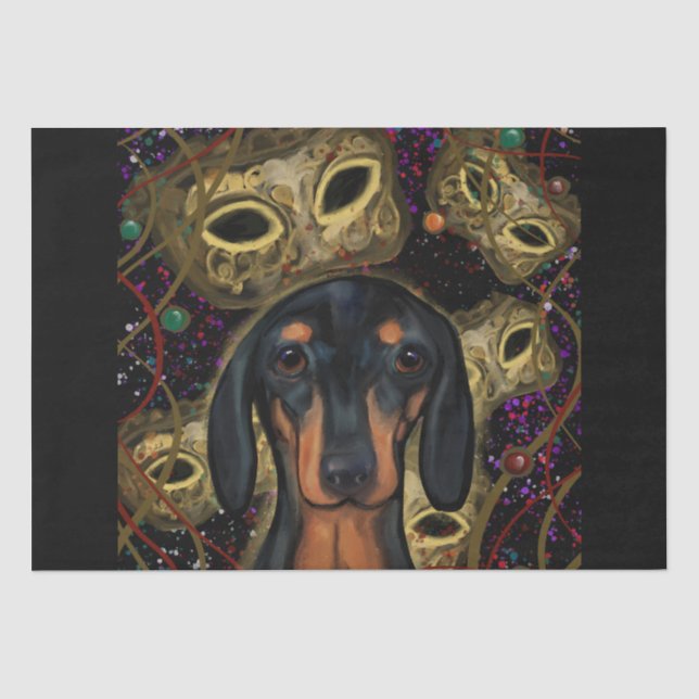 Papel De Seda Dachshund         (Frente )