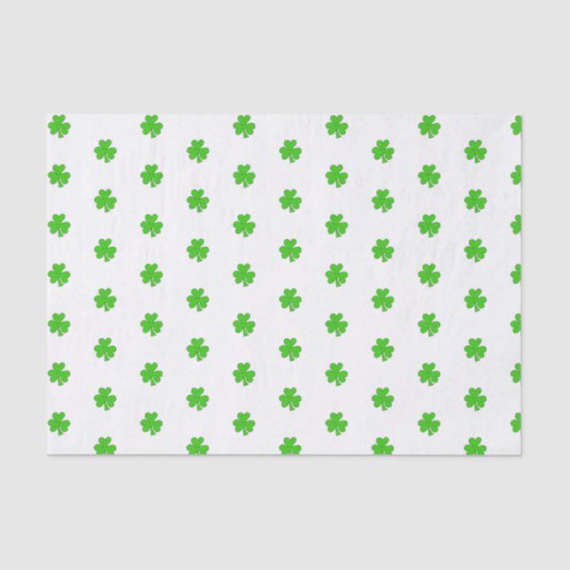 Papel De Seda Dacil Shamrocks (Frente )